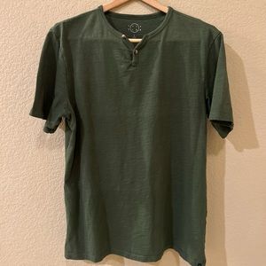 Even Tide Green Henley